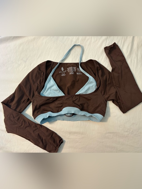 FP Movement by Free People Tops - Free People Double Layered Top!🤎
